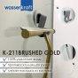 Скребок для душевой кабины WasserKRAFT K-211BG