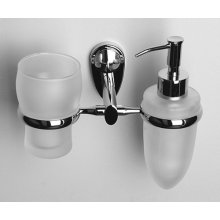 Дозатор для жидкого мыла и стакан WasserKRAFT Main К-9289