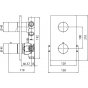 Термостат для душа Bossini Oki Z00002.030