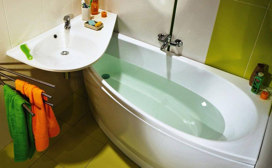 Сантехника для маленькой ванной комнаты: характеристики и правила выбора — SanSmail